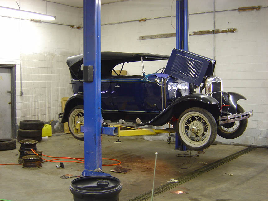 Model a ford restoration tips #8